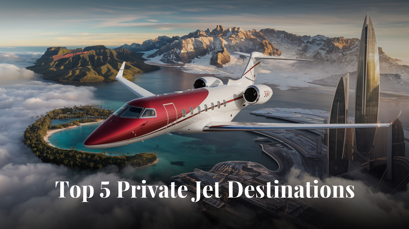 Top 5 Private Jet Destinations for 2025